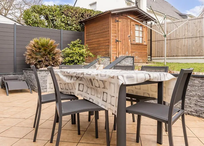 Familial A Avec Jardin, Terrasse, Wifi Et Equipements Bebe - Fr-1-306-1073 بيت للعطل La Baule