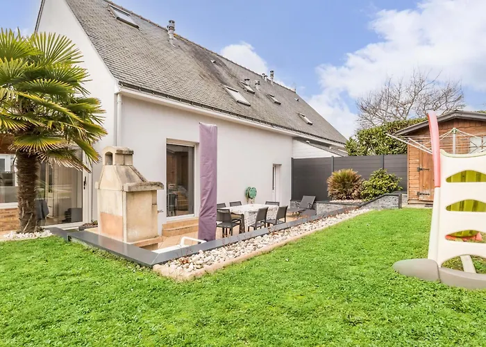 Familial A Avec Jardin, Terrasse, Wifi Et Equipements Bebe - Fr-1-306-1073 بيت للعطل *